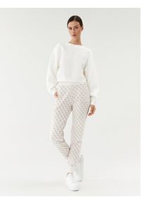 Guess Bluza Cindra V3BQ15 K7UW2 Biały Regular Fit. Kolor: biały. Materiał: wiskoza
