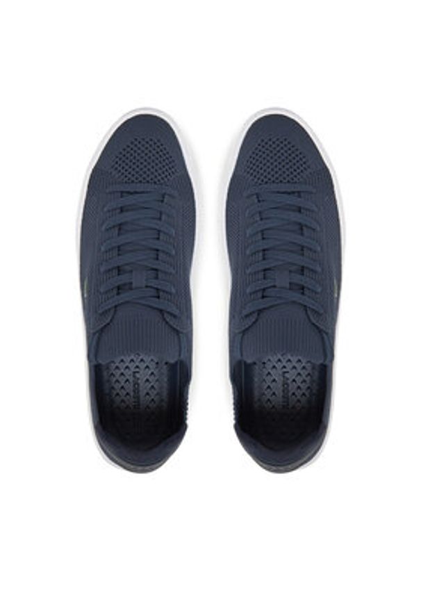 Lacoste Sneakersy La Piquée 2.0 7-49CMA0004 Granatowy. Kolor: niebieski. Materiał: materiał
