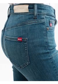 Big-Star - Spodnie jeans damskie z rozszerzaną nogawką Clara Flare 511. Stan: podwyższony. Kolor: niebieski. Styl: retro #2
