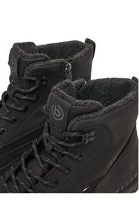 Bugatti Trapery 321-AGA34-5000 Czarny. Kolor: czarny. Materiał: skóra #5