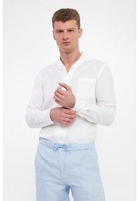 PAUL & SHARK - Koszula męska lniana PAUL&SHARK. Materiał: len #1