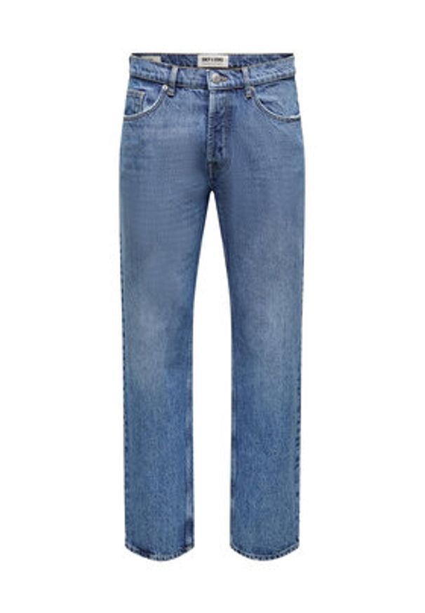 Only & Sons Jeansy Edge 22024939 Niebieski Loose Fit. Kolor: niebieski