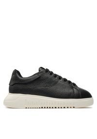 Emporio Armani Sneakersy X3X024 XF768 00002 Czarny. Kolor: czarny