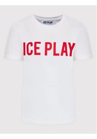 Ice Play T-Shirt 22I U2M0 F021 P400 1101 Biały Relaxed Fit. Kolor: biały. Materiał: bawełna #2