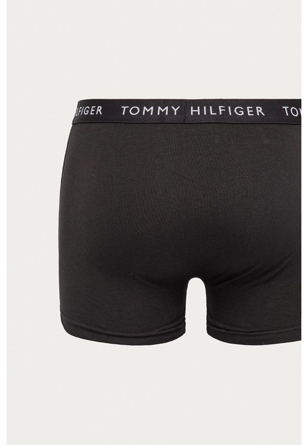 TOMMY HILFIGER - Tommy Hilfiger - Bokserki (3-pack). Kolor: czarny. Materiał: bawełna