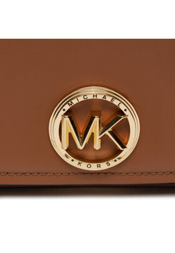 MICHAEL Michael Kors Torebka 30S4GD8M2L Brązowy. Kolor: brązowy. Materiał: skórzane