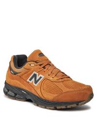New Balance Sneakersy M2002REI Brązowy. Kolor: brązowy. Materiał: zamsz, skóra