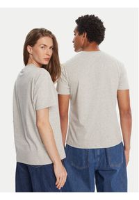 AMI PARIS T-Shirt BFUTS035.724 Szary Regular Fit. Kolor: szary. Materiał: bawełna #3