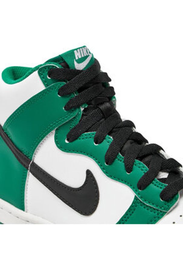 Nike Sneakersy Dunk High Nd Gs Og DR0527 300 Zielony. Kolor: zielony. Materiał: skóra