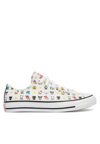 Converse Trampki Chuck Taylor All Star A17700C Biały. Kolor: biały. Materiał: materiał #2