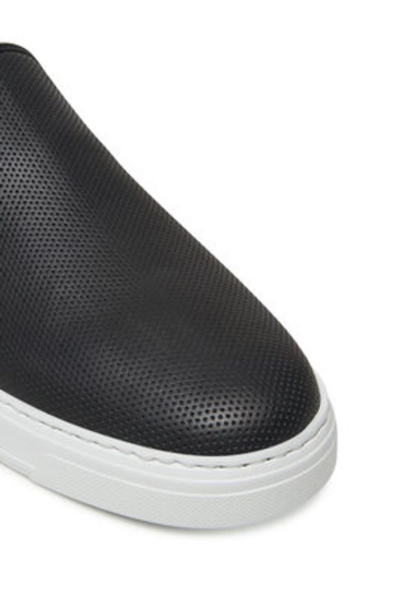 Fabi Sneakersy FU1090 Czarny. Kolor: czarny. Materiał: skóra