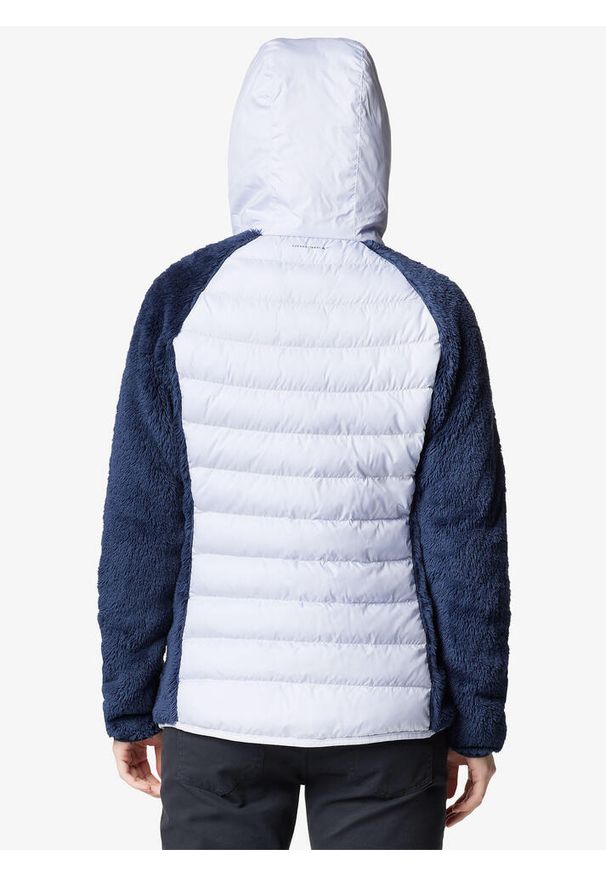 columbia - Kurtka ocieplana damska Columbia Powder Lite II Sherpa Hybrid Jacket. Kolor: niebieski