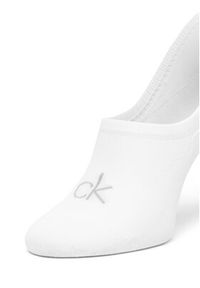 Calvin Klein Zestaw 2 par stopek damskich 701228801 Biały. Kolor: biały. Materiał: materiał, bawełna #4