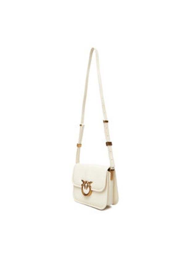 Pinko - PINKO Torebka Love Box Bag Fl Mini PE 25 PLTT 104297 A26J Écru. Materiał: skórzane
