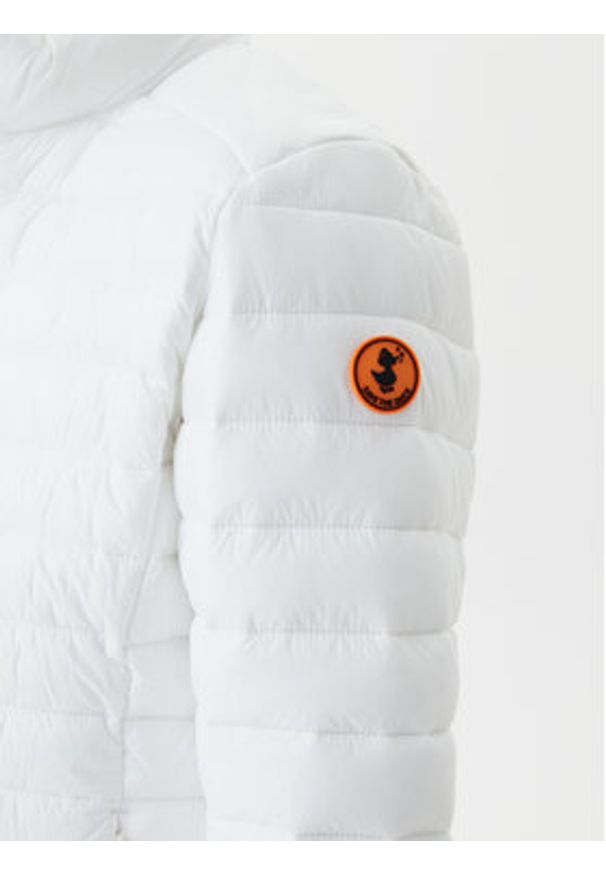 Save The Duck Kurtka przejściowa D39760W GIGA20 Biały Regular Fit. Kolor: biały. Materiał: syntetyk