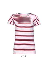 SOL'S - Koszulka damska Sol's Miles. Kolor: wielokolorowy, biały, czerwony #1