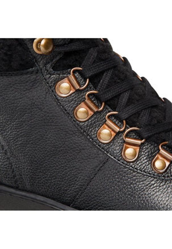 Go Soft Trzewiki WI23-PIKOLA-05 Czarny. Kolor: czarny. Materiał: skóra