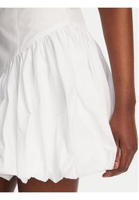 BARDOT Spódnica mini Lissett Poplin 59796SB Biały Regular Fit. Kolor: biały. Materiał: bawełna #4