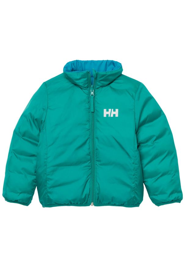 Dziecięca kurtka puchowa Helly Hansen Dalen. Kolor: niebieski. Materiał: puch