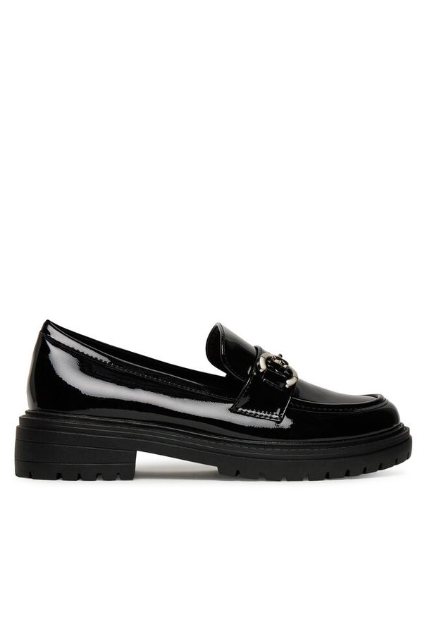 Loafersy DeeZee. Kolor: czarny