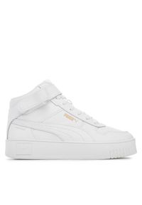Puma Sneakersy Carina Street Mid 392337 01 Biały. Kolor: biały. Materiał: skóra