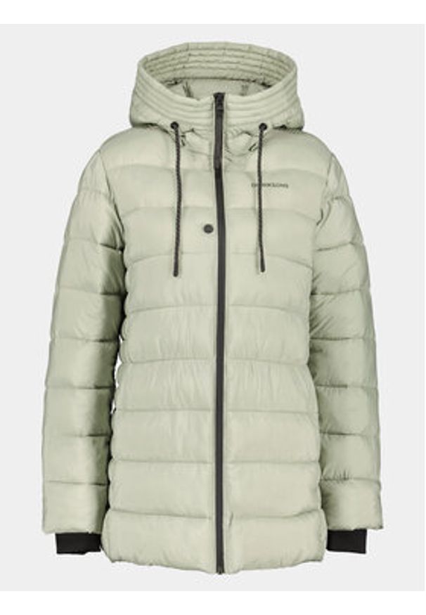 Didriksons Kurtka zimowa Gisa Wns Jkt 505031 Zielony Regular Fit. Kolor: zielony. Materiał: syntetyk. Sezon: zima