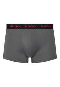 Hugo - HUGO Komplet bokserek Triplet Design 50532550 Czarny. Kolor: czarny. Materiał: bawełna #4