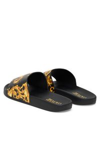 Versace Jeans Couture Klapki 80YA3SQ4 ZS365 G89 Czarny. Kolor: czarny. Materiał: syntetyk #2