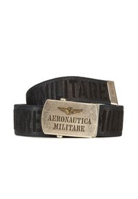 Aeronautica Militare - Pasek AERONAUTICA MILITARE. Materiał: bawełna, materiał, tkanina. Wzór: nadruk, aplikacja, moro. Styl: militarny