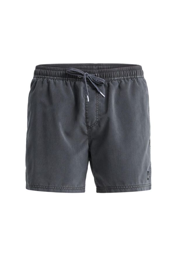Quiksilver - Spodenki boardshort EVERYDAY SURFWASH VOLLEY 15" Czarny Mężczyźni. Kolor: czarny. Materiał: poliester, materiał. Styl: sportowy