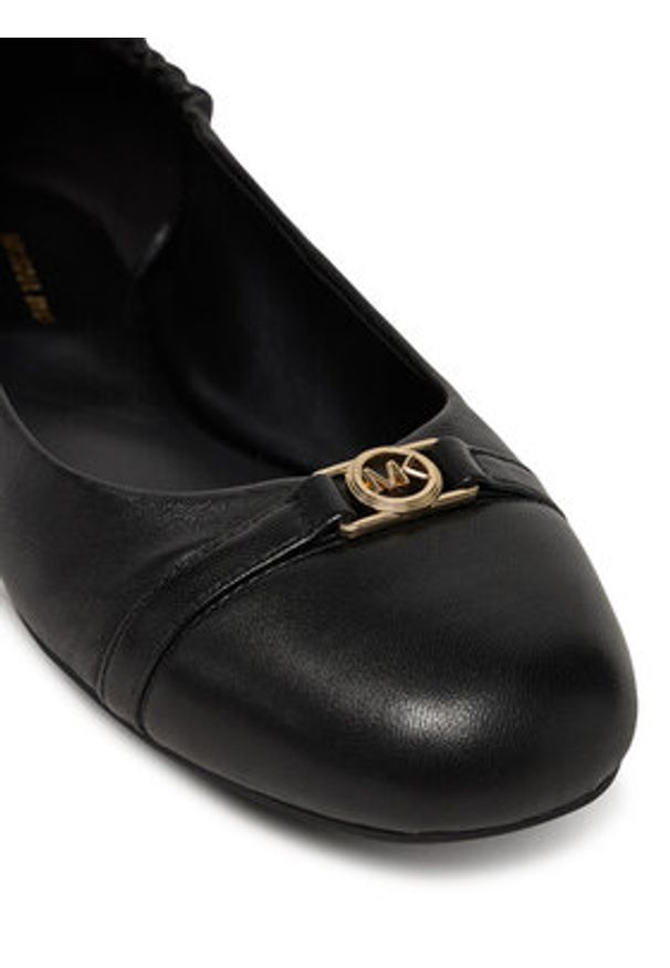 MICHAEL Michael Kors Baleriny Mandy 40S5MAFP1L Czarny. Kolor: czarny. Materiał: skóra