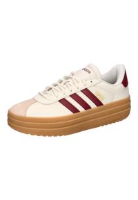 Adidas - Buty ADIDAS VL COURT BOLD Biały. Kolor: beżowy, wielokolorowy, biały. Materiał: skóra, syntetyk, tkanina. Sport: turystyka piesza #1