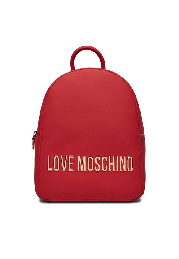 Love Moschino - Plecak LOVE MOSCHINO. Kolor: czerwony