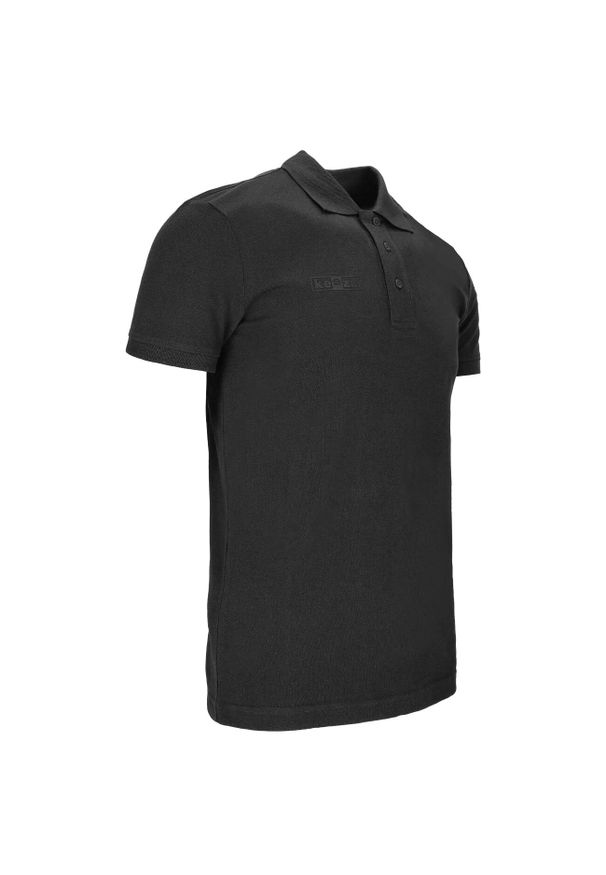 Koszulka Polo KEEZA Velve. Typ kołnierza: polo. Kolor: czarny. Sport: piłka nożna