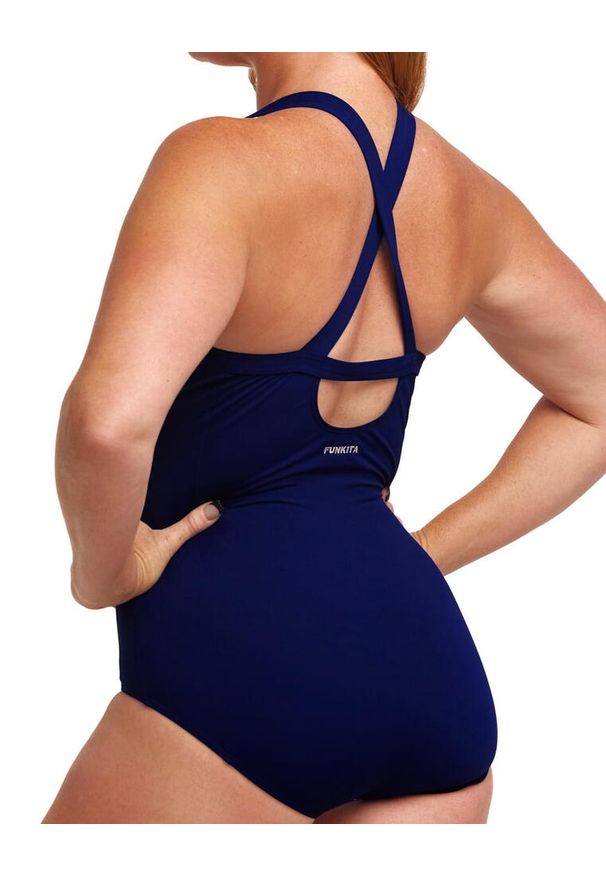 Strój do pływania z miseczkami FUNKITA Posh Spice - Brace Me Back. Kolor: wielokolorowy