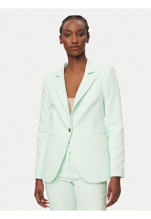 Rinascimento Marynarka CFC0128640003 Zielony Regular Fit. Kolor: zielony. Materiał: syntetyk