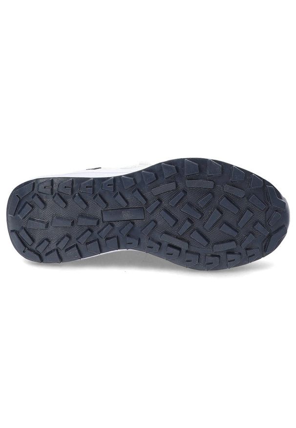 Big-Star - Białe Sneakersy Big Star Damskie Stylowe Buty. Okazja: na co dzień. Kolor: biały. Materiał: skóra ekologiczna, materiał. Szerokość cholewki: normalna. Wzór: aplikacja