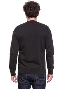 Wrangler - BLUZA WRANGLER GLOBE SWEAT FADED BLACK W6C5HXXV6 112130708. Wzór: nadruk #5