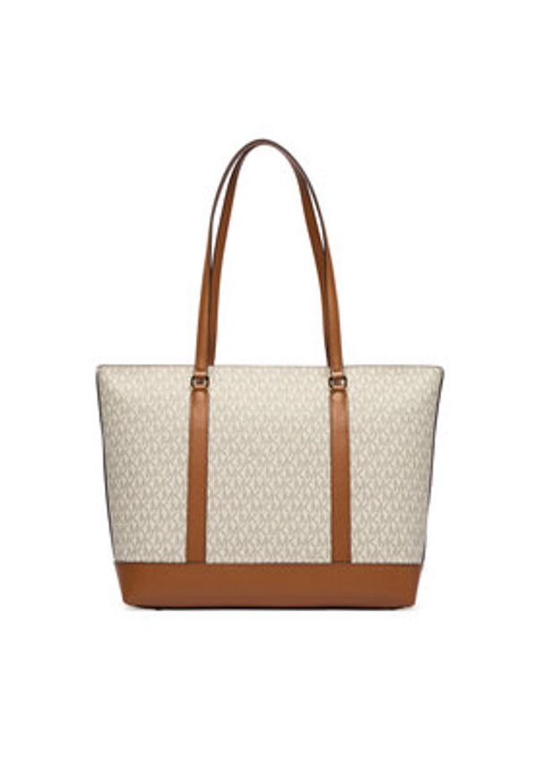 MICHAEL Michael Kors Torebka Andie 30S6G3PT3B Kremowy. Kolor: kremowy. Materiał: skórzane