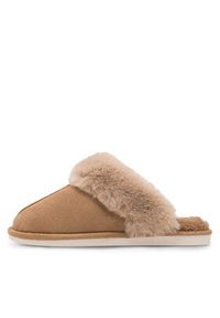 Home & Relax Kapcie C-AW-17 Brązowy. Kolor: brązowy. Materiał: materiał #4