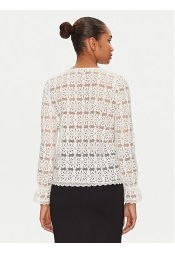 Morgan Bluzka 251-TFLEUR Écru Regular Fit. Materiał: syntetyk