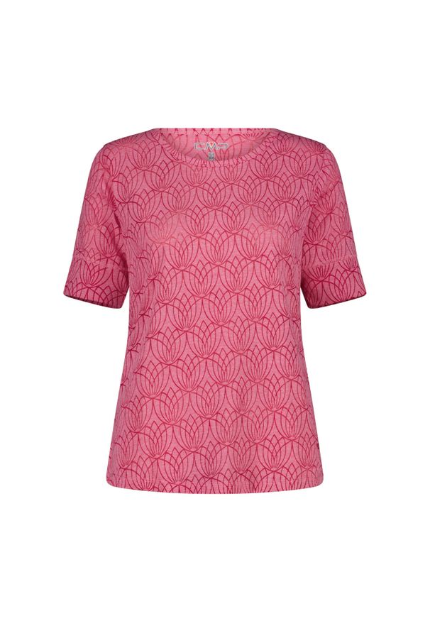 Koszulka damska turystyczna CMP 35N6116. Kolor: różowy