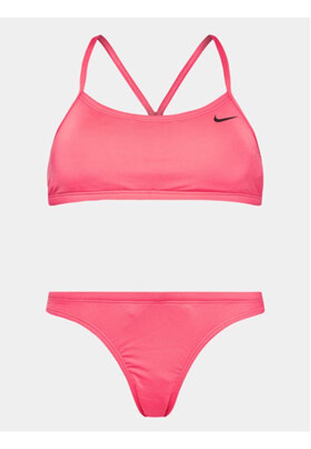 Nike Bikini NESSA211 Różowy. Kolor: różowy. Materiał: syntetyk