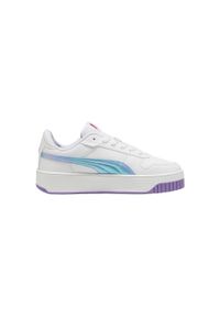 Buty do chodzenia damskie Puma 01 Carina Street Bounty. Zapięcie: sznurówki. Kolor: biały. Materiał: syntetyk, materiał, skóra. Szerokość cholewki: normalna. Sport: turystyka piesza