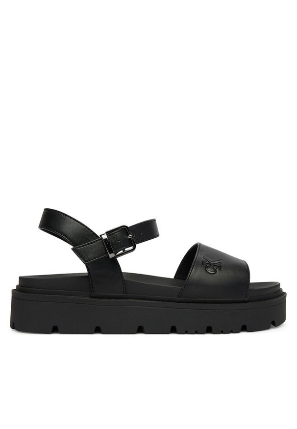 Sandały Calvin Klein. Kolor: czarny