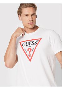 Guess T-Shirt M2GI68 KBA60 Biały Regular Fit. Kolor: biały. Materiał: bawełna #5