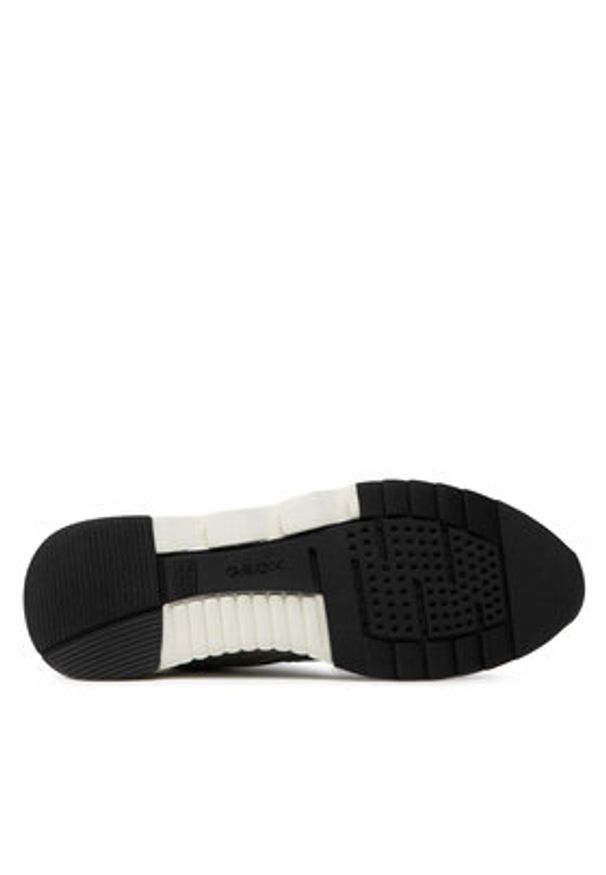 Geox Sneakersy D Falena B Abx B D16HXB 08522 C1010 Szary. Kolor: szary. Materiał: skóra, zamsz