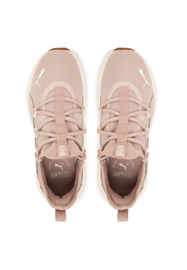 Puma Sneakersy Softride Frequence Street Shine Wns 313296 02 Różowy. Kolor: różowy. Materiał: materiał