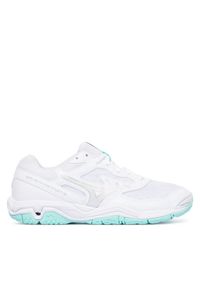 Mizuno Buty halowe Wave Phantom 3 X1GB2260 Biały. Kolor: biały. Materiał: skóra. Model: Mizuno Wave