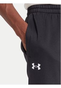 Under Armour Dres Ua Rival 1379768 Czarny Loose Fit. Kolor: czarny. Materiał: bawełna #5